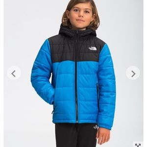 Boys the north face puffer jacket medium